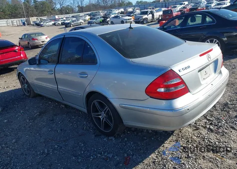2003 Mercedes-Benz E 500 from USA, damaged, VIN WDBUF70J63A330739